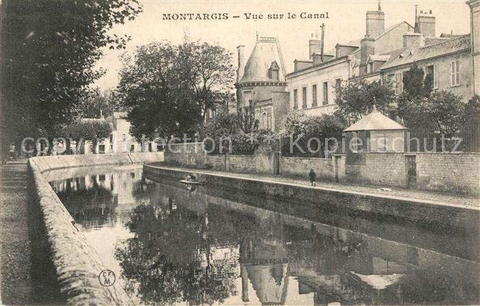Montargis Loiret Vue sur le Canal