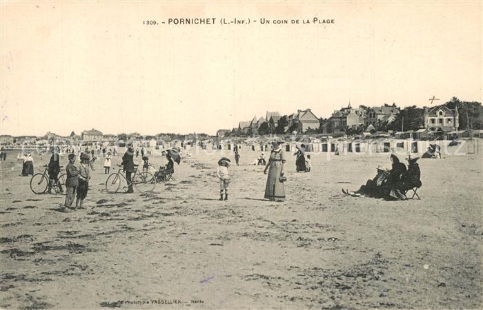 Pornichet Un coin de la plage