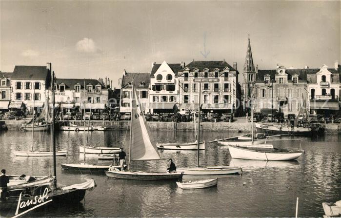 Le Pouliguen Port Bateaux Quais Eglise