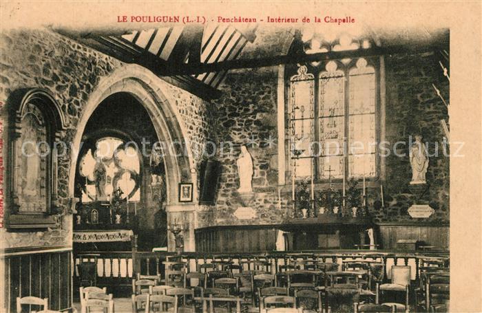 Le Pouliguen PenChateau Intérieur de la Chapelle