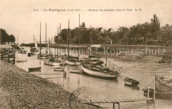 Le Pouliguen Bateaux de plaisance dans le port