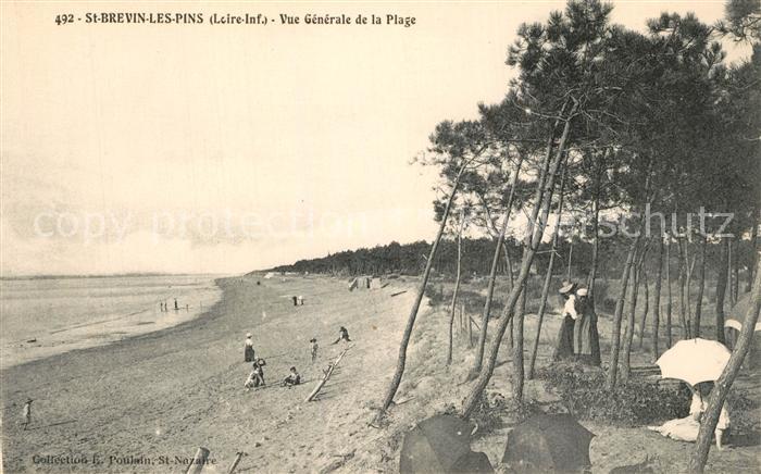 Saint-Brevin-les-Pins Vue Generale de la plage