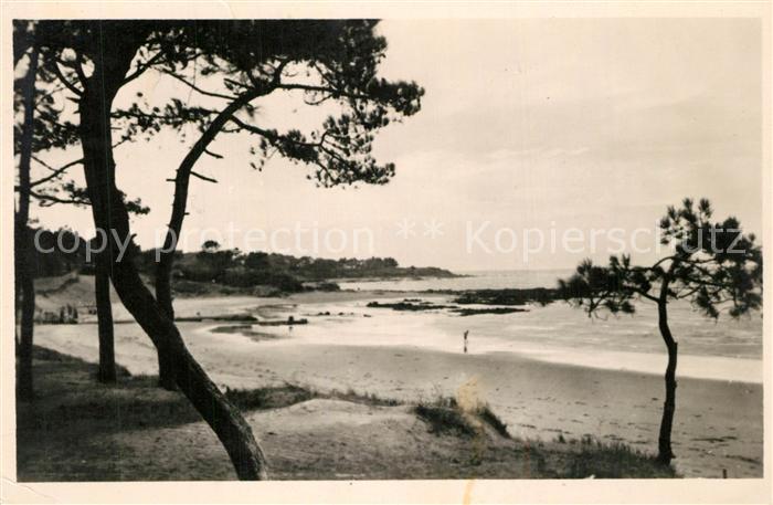 Saint-Brevin-les-Pins Panorama Plage Rochers