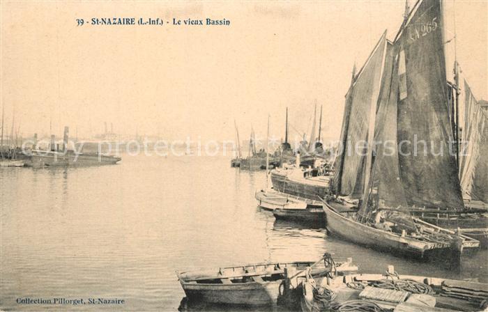 Saint-Nazaire Loire-Atlantique Vieux Bassin Bateaux