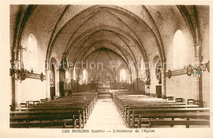 Les Bordes d Orleans Intérieur de l'Eglise
