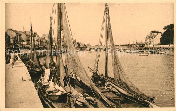 Le Pouliguen Le Port Bateaux de pêche