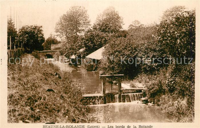 Beaune-la-Rolande Les bords de la Rolande