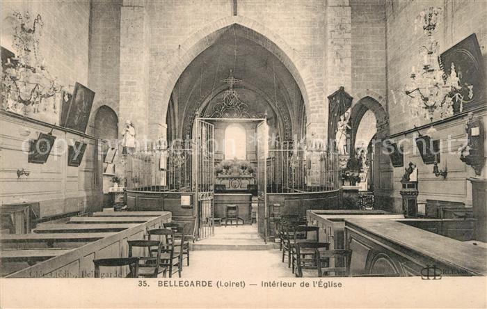 Bellegarde du Loiret Intérieur de l'Eglise