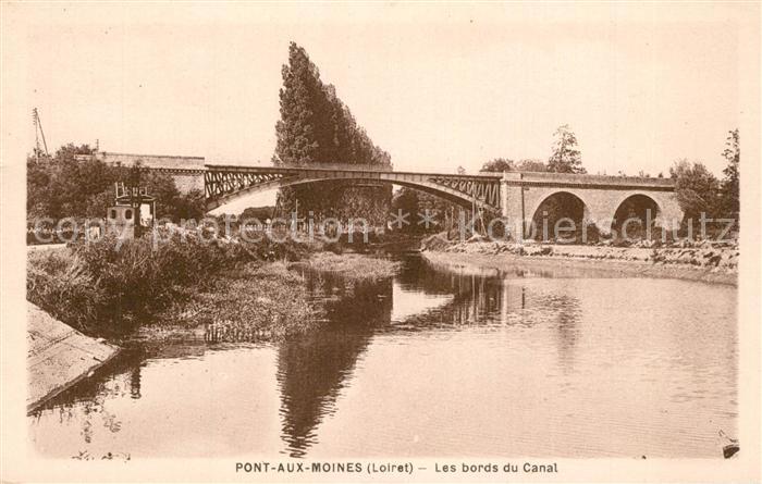 Pont aux Moines Les bords du canal pont