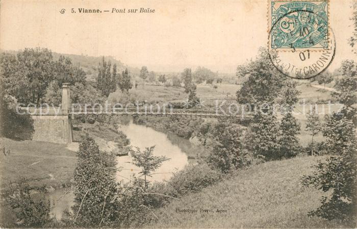 Vianne Pont sur Baise Paysage