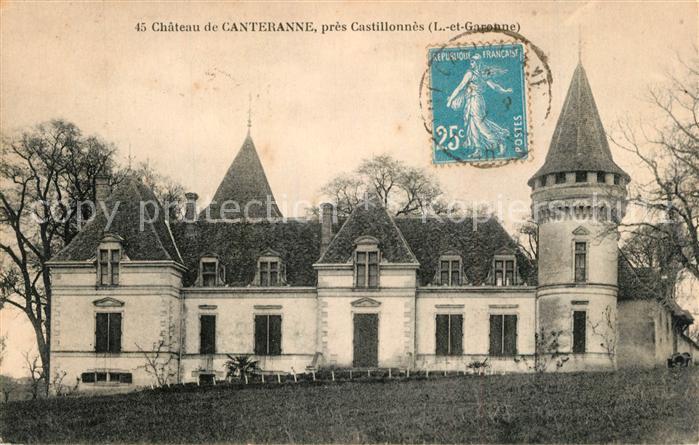 Castillonnes Chateau de Canteranne