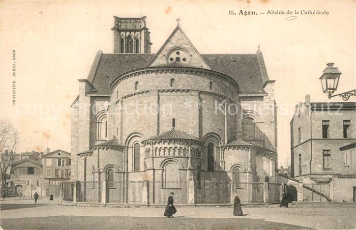 Agen Lot et Garonne Abside de la Cathedrale