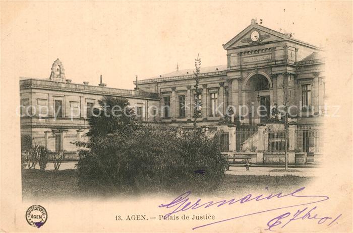 Agen Lot et Garonne Palais de Justice