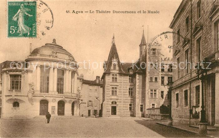 Agen Lot et Garonne Théâtre Ducourneau et le Musee
