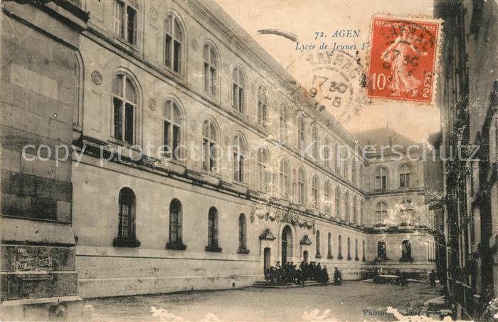 Agen Lot et Garonne Lycée de Jeunes Filles
