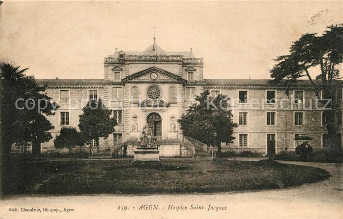 Agen Lot et Garonne Hospice Saint Jacques