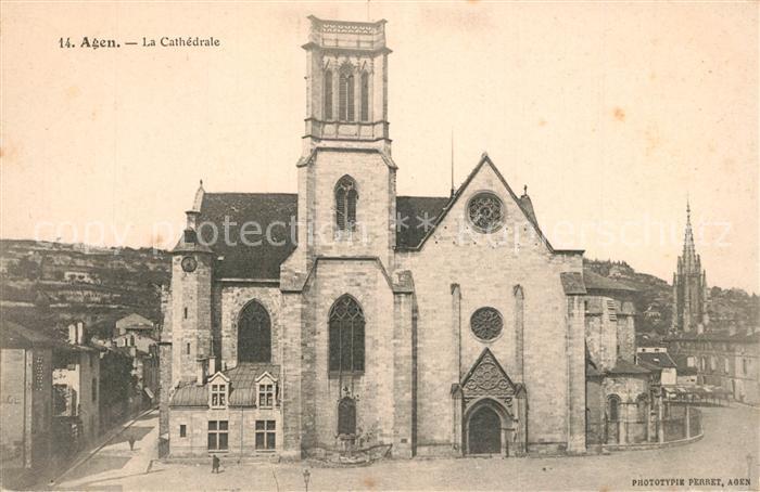 Agen Lot et Garonne La Cathedrale