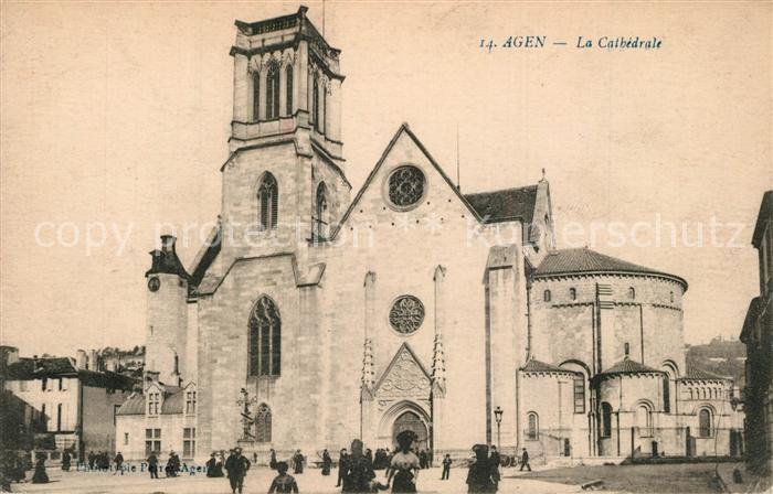 Agen Lot et Garonne La Cathedrale