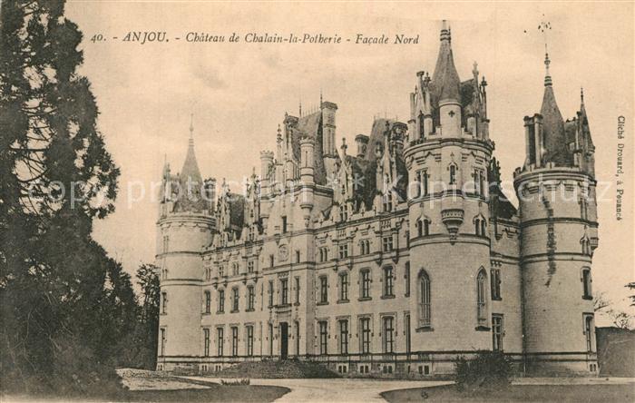 Anjou Chateau de Chalain la Potherie