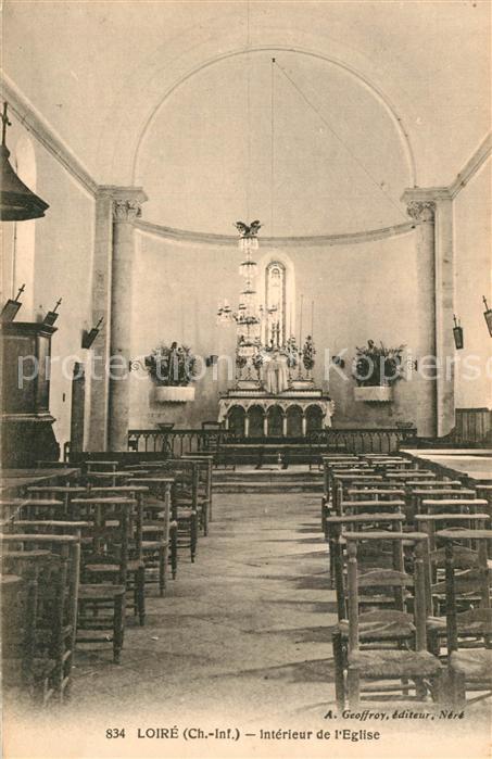 Loire-les-Marais Intérieur de l'Eglise