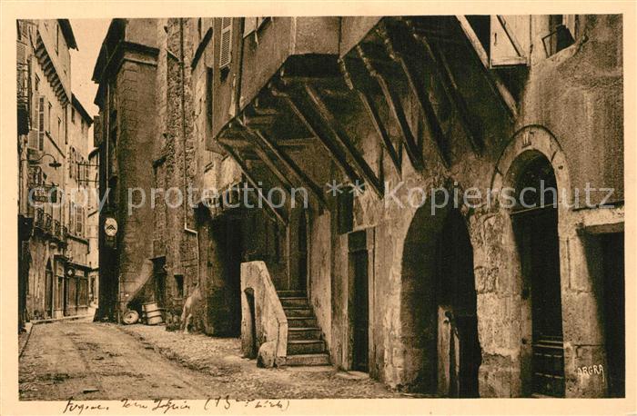 Figeac Rue Séguier vielles maisons XIIIe siècle