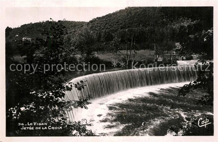 Le Vigan Lot Jetée de la Croix Cascade