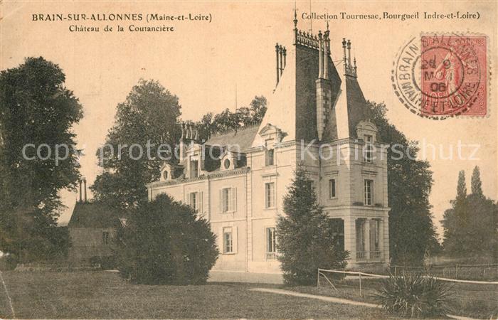 Brain-sur-Allonnes Chateau de la Coutancière