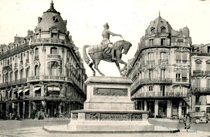 Orleans Loiret Place du Martroi Monument Statue de Jeanne d Arc