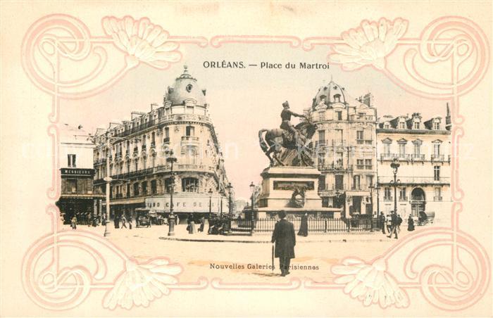 Orleans Loiret Place du Martroi Monument Statue de Jeanne d Arc