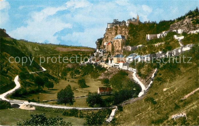 Rocamadour Vue d ensemble