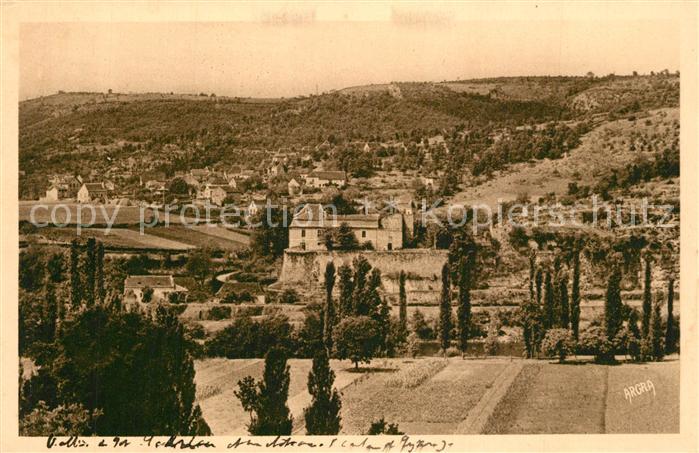 Cadrieu Panorama Chateau