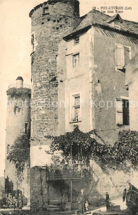 Puy-l Eveque Les deux Tours