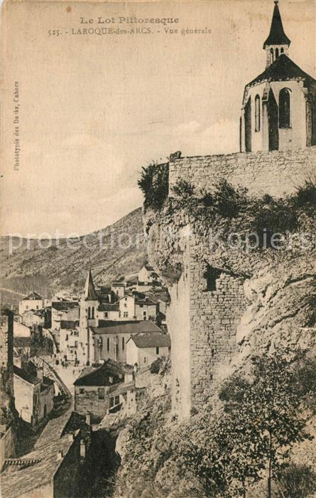 Laroque des Arcs Vue Generale Eglise