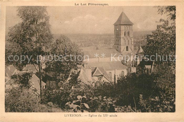 Livernon Eglise du XIIe siècle