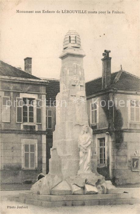 Lerouville Monument aux Enfants de Lerouville mort