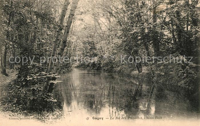 Gagny Le Ru des Pissotes Sous Bois