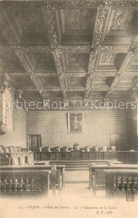Dijon 21 Palais de Justice La 1er Chambre de la Cour