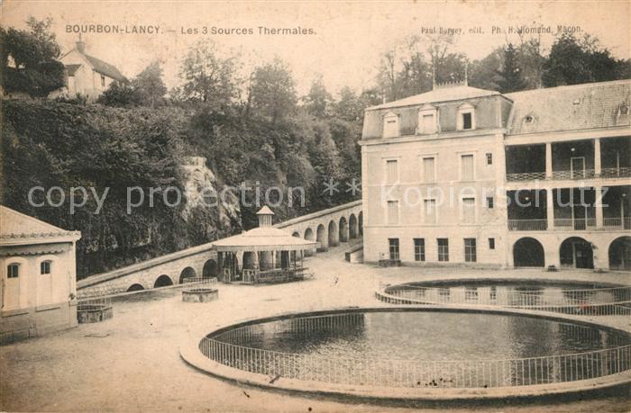 Bourbon-Lancy Les 3 Sources Thermales