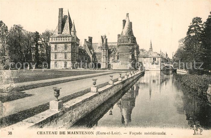 Maintenon Chateau de Maintenon Facade meridionale