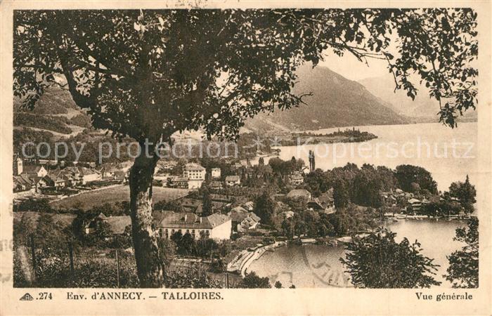 Talloires Vue generale