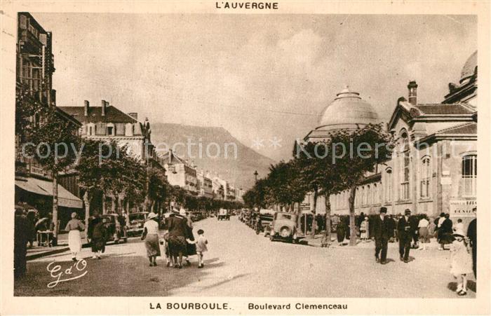 La Bourboule Boulevard Clemenceau