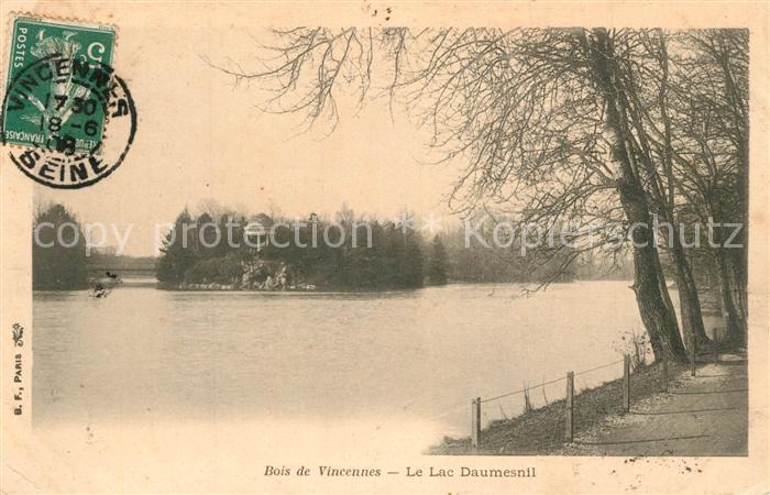 Vincennes Le Lac Daumesnil