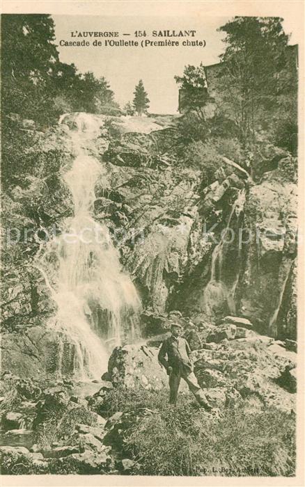 Saillant Cascade de l'Oullette