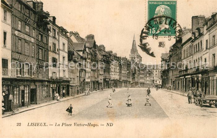 Lisieux La Place Victor Hugo