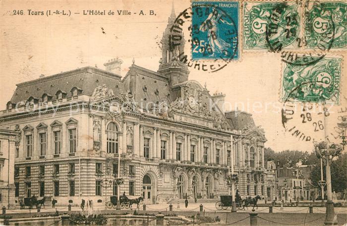 Tours Indre-et-Loire Hotel de Ville