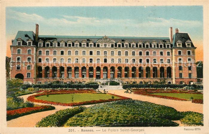 Rennes Ille-et-Vilaine Le Palais Saint Georges