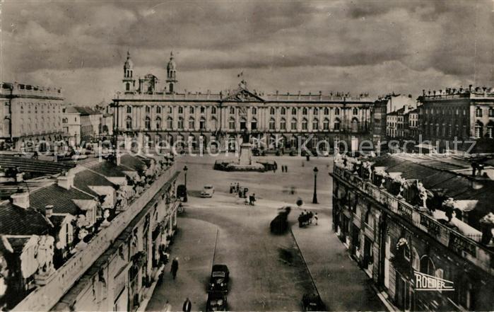 Nancy Lothringen La Place Stanislas vue de l’Arc de Triomphe