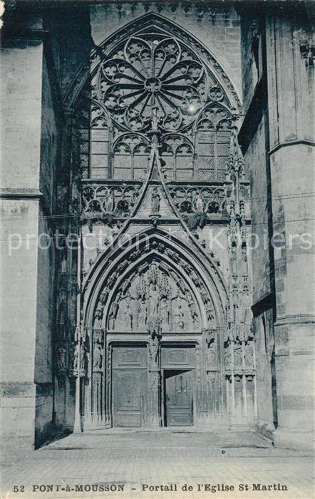 Pont-a-Mousson Portail de l’Eglise St Martin
