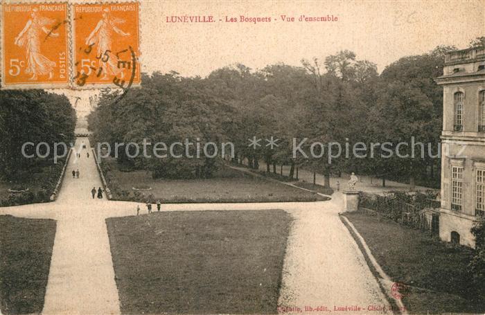 Luneville Les Bosquets Vue d ensemble