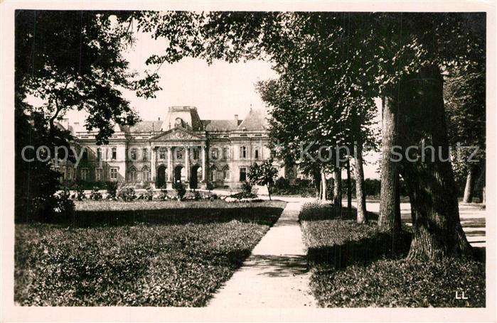 Luneville Les Bosquets et le Chateau